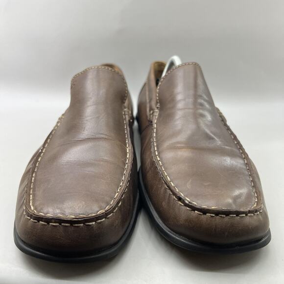 Ecco Classic Moc 2.0 Loafers Men Size 13 US, 47 EU Brown Slip On‎ Comfort Shoes